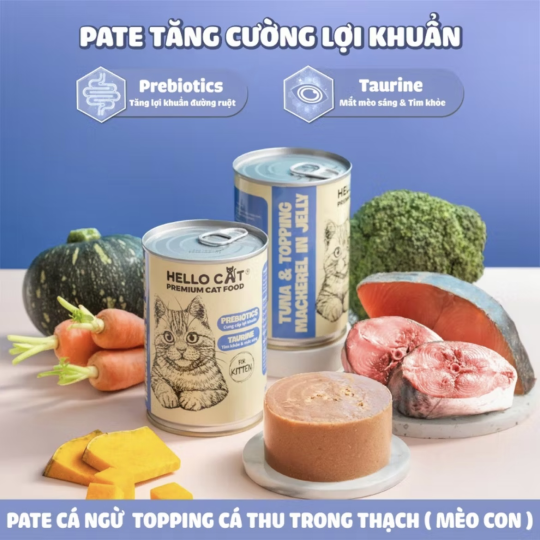 Pate lon Hello Cat 400gr