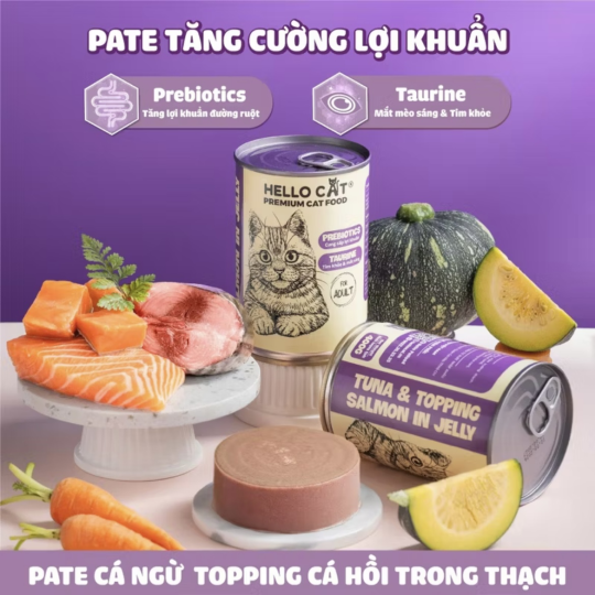 Pate lon Hello Cat 400gr