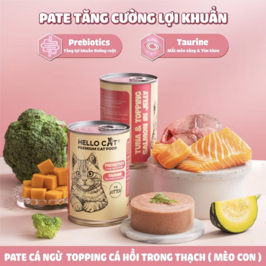Pate lon Hello Cat 400gr