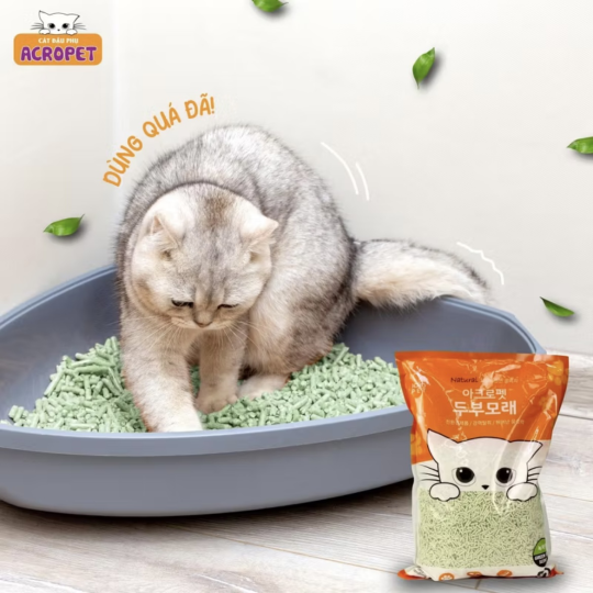 Cát đậu nành Acropet 5L