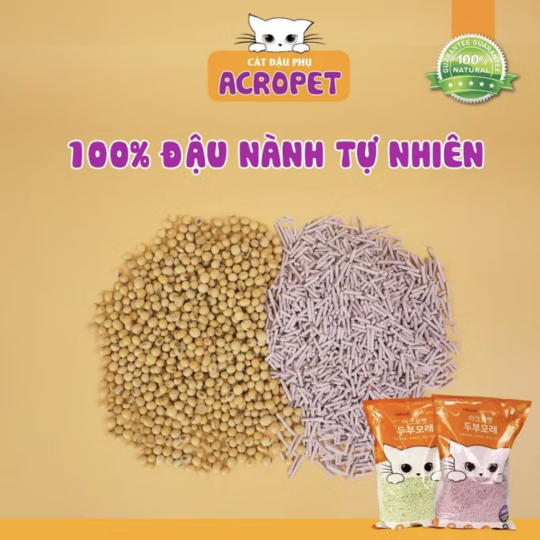 Cát đậu nành Acropet 5L